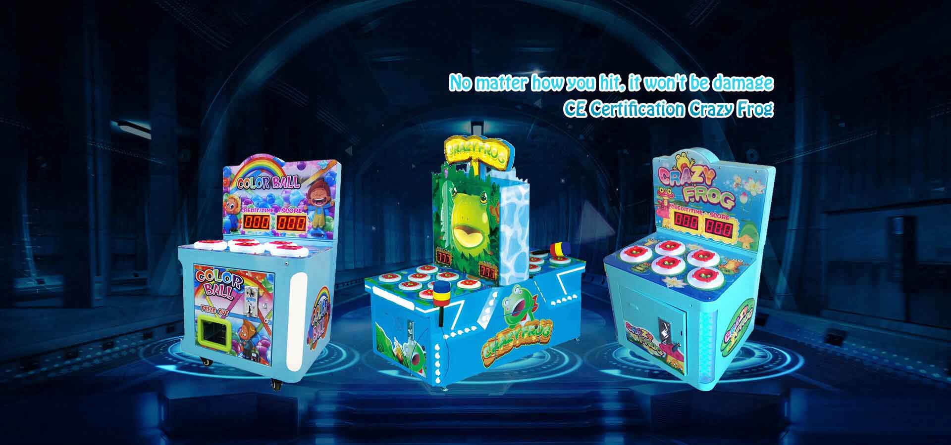 hit crazy frog hammer game machine