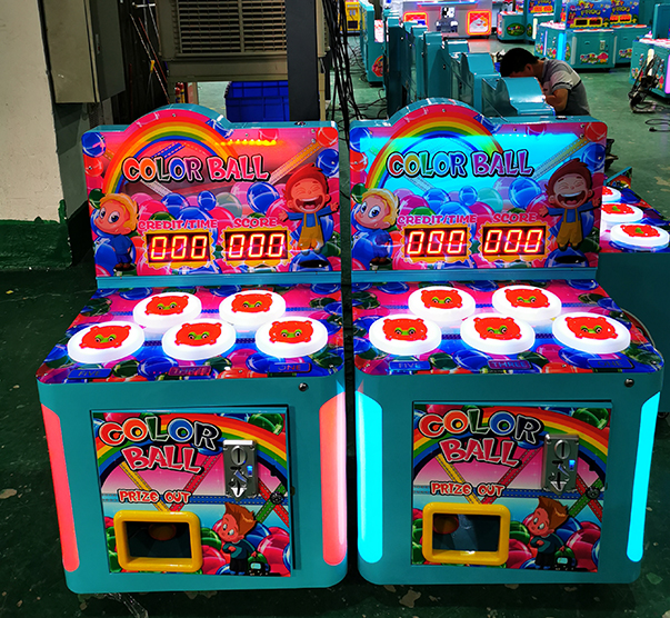 crazy frog hit the mouse hammer arcade redemption game machine suitable for shopping malls