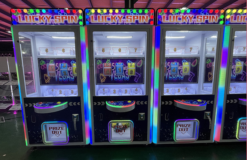 High Income Coin Operated Game Machine Lucky Spin for Amusement Arcades