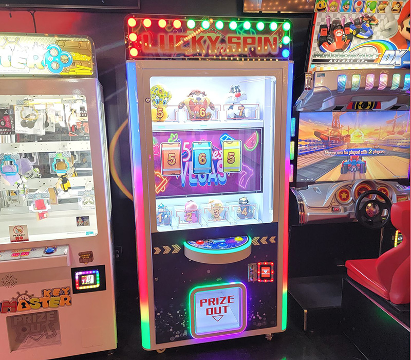 High Income Coin Operated Game Machine Lucky Spin for Amusement Arcades