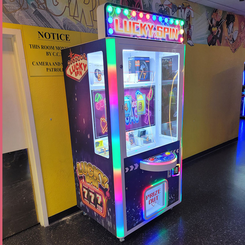 High Income Coin Operated Game Machine Lucky Spin for Amusement Arcades