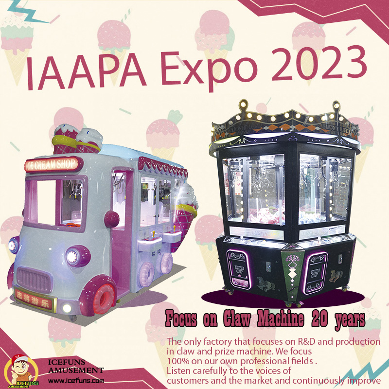 Iaapa Expo 2023 Orlando ended successfully | High Income Claw Machine Luck House