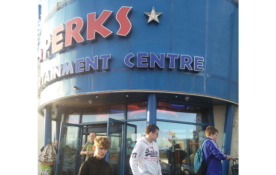 Perks Entertainment Centre in Ireland, July, 2017