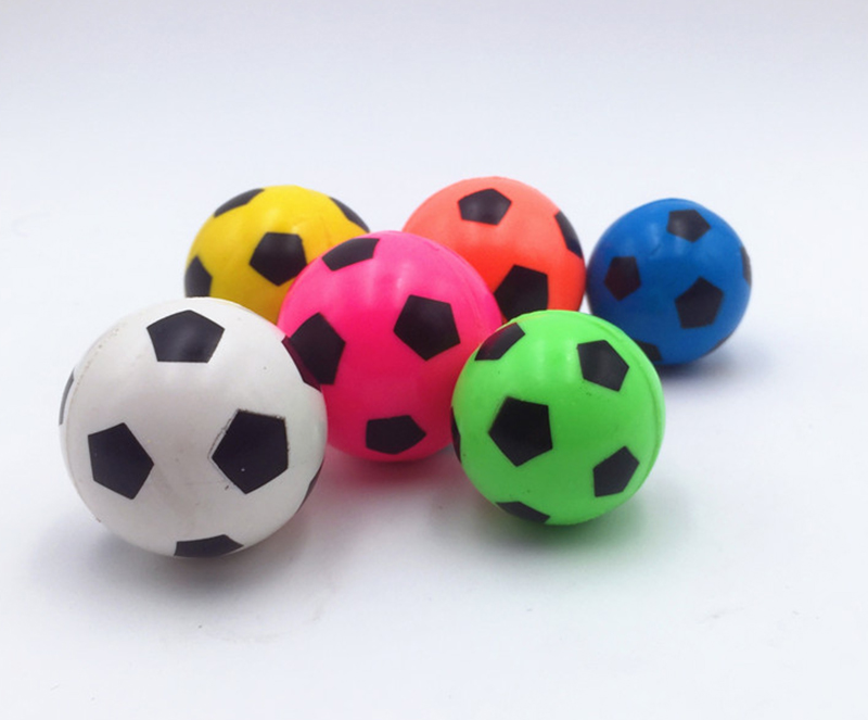 Printed Football bouncy ball