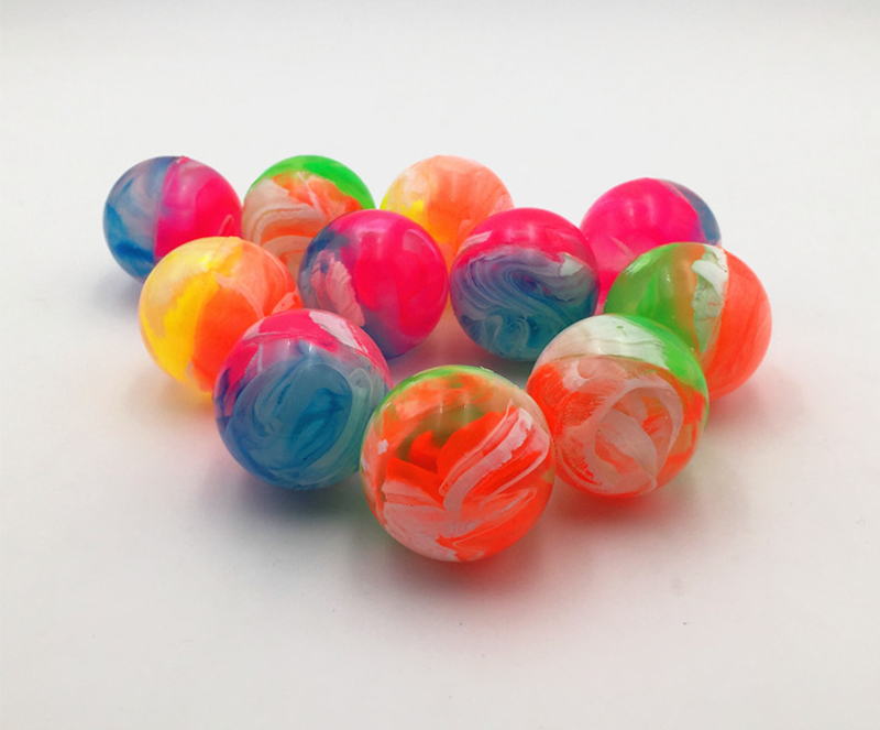 B0027 clear bouncy ball