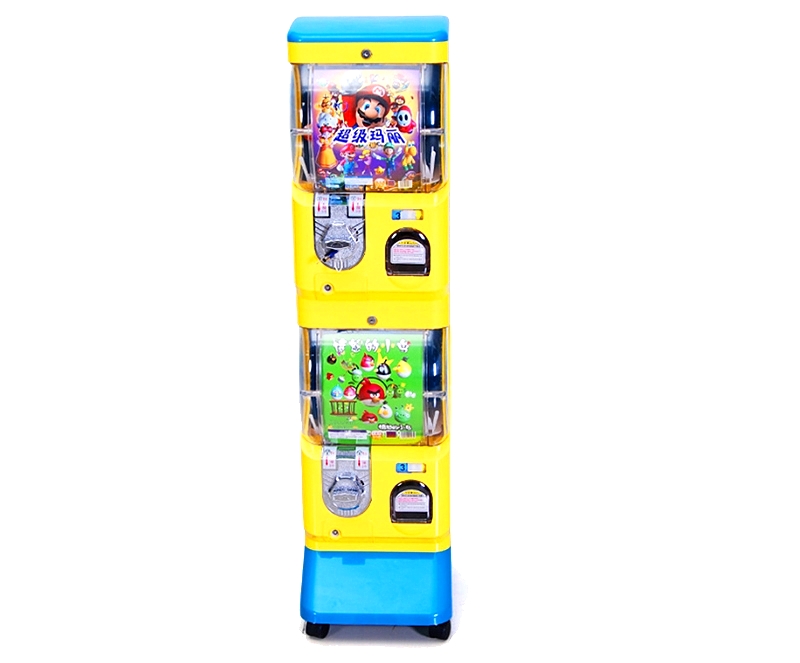 double layers gumball vending machine