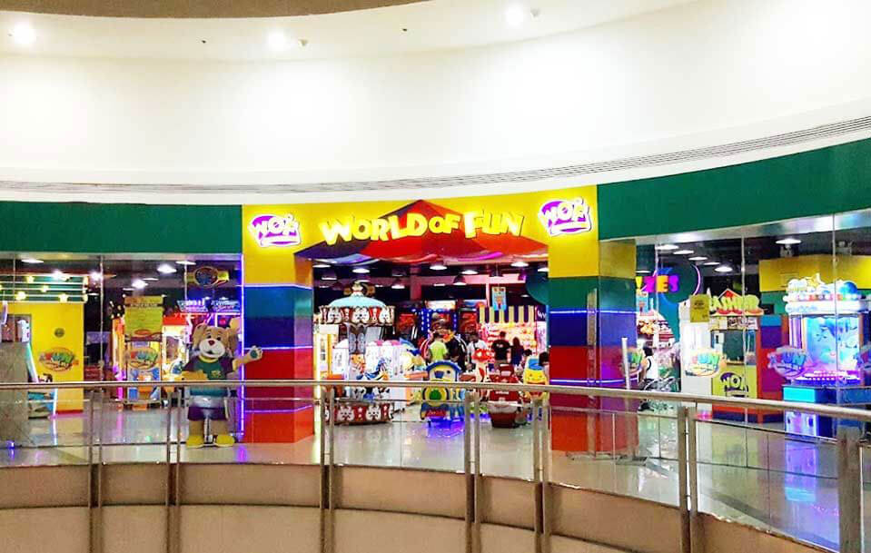 WORLD OF FUN in manila, philippines, August, 2015