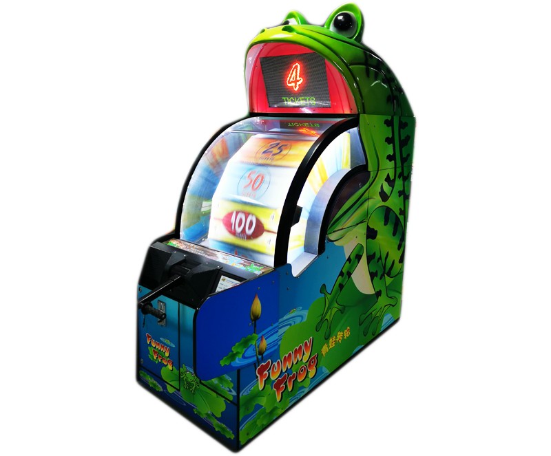 funny frog wheel arcade