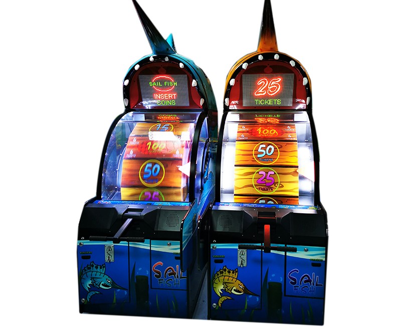 sail fish wheel arcade game