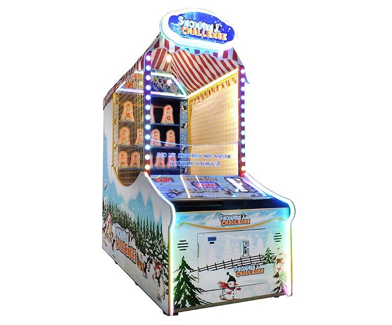 Snowman Challenge Arcade Game