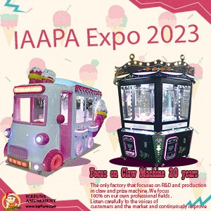 Iaapa Expo 2023 Orlando ended successfully | High Income Claw Machine Luck House