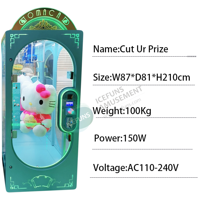 Skill Cut Prize Machine