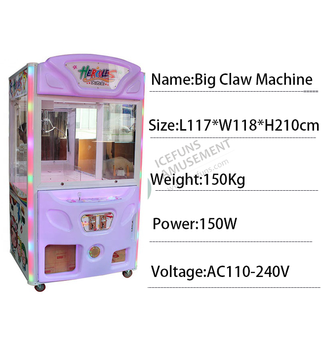 Giant Crane Machine Big Toy Arcade Claw Crane Machine