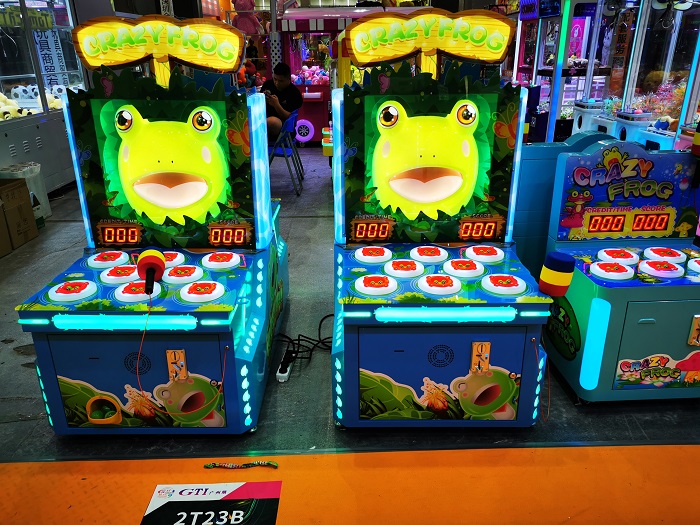 Crazy Frog Whac a Mole Arcade Game