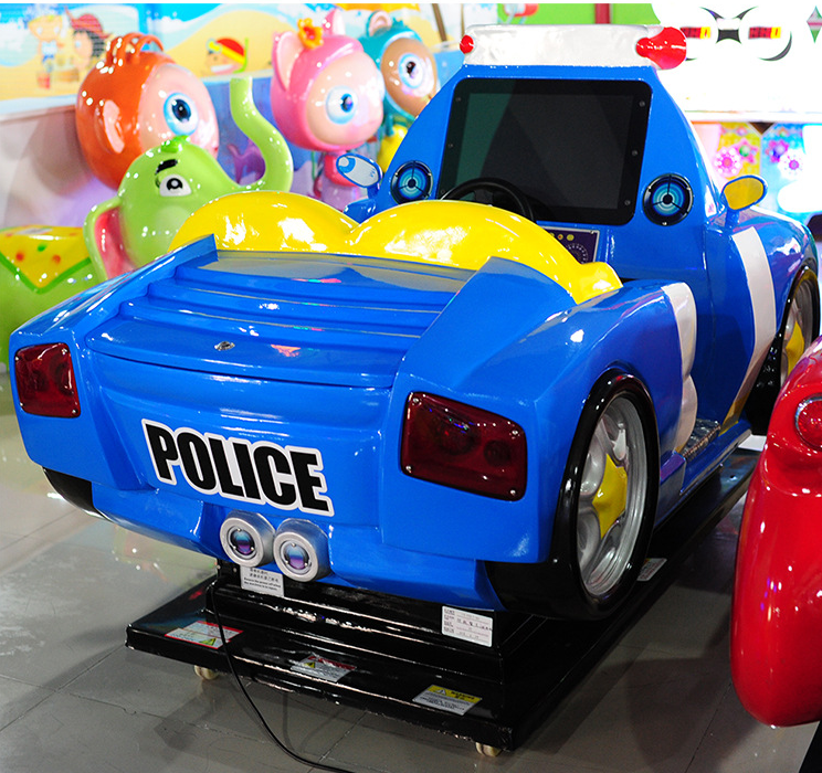police car kiddie rides