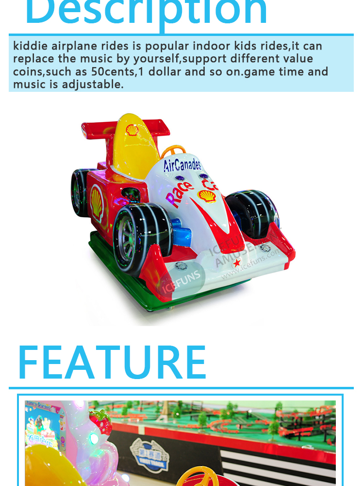 F1 Racing Kiddie Rides