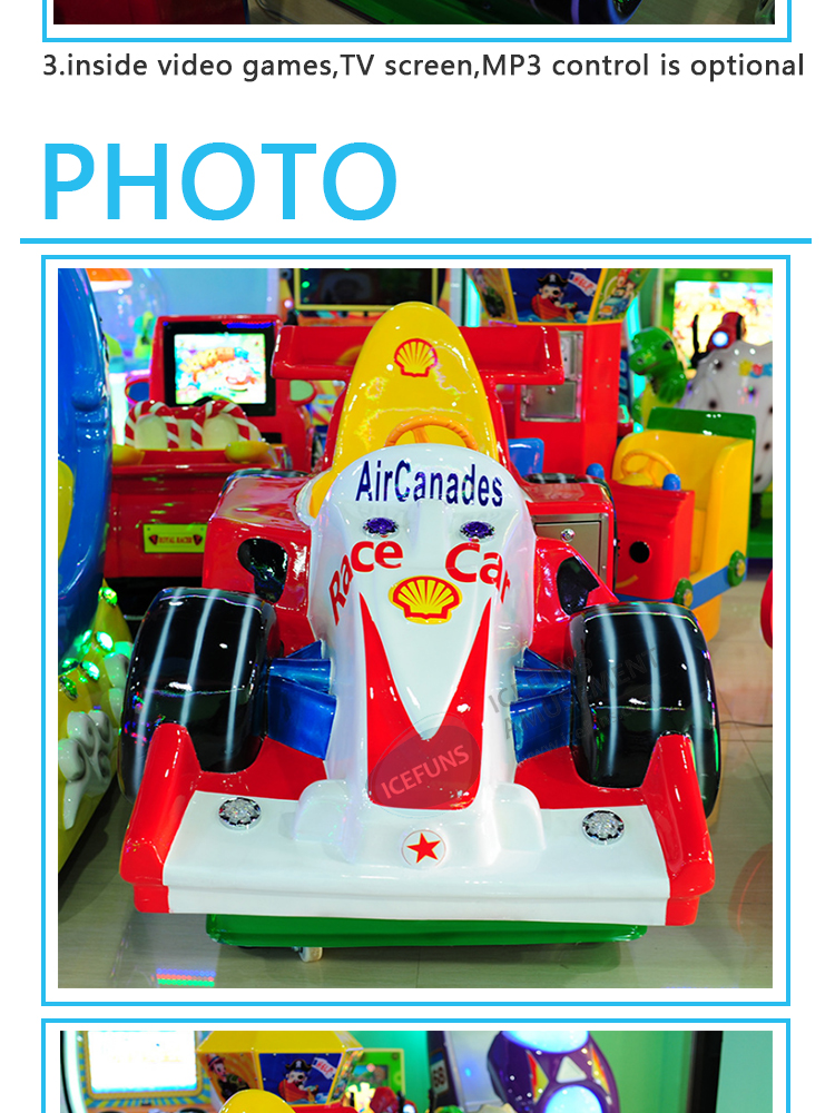 F1 Racing Kiddie Rides