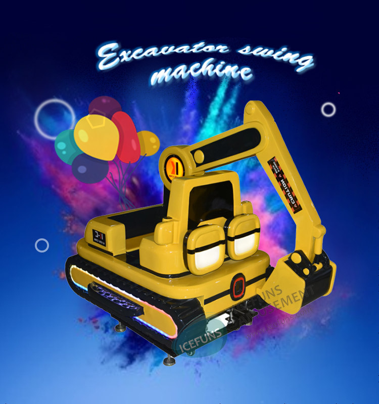 Excavator Kiddie Rides