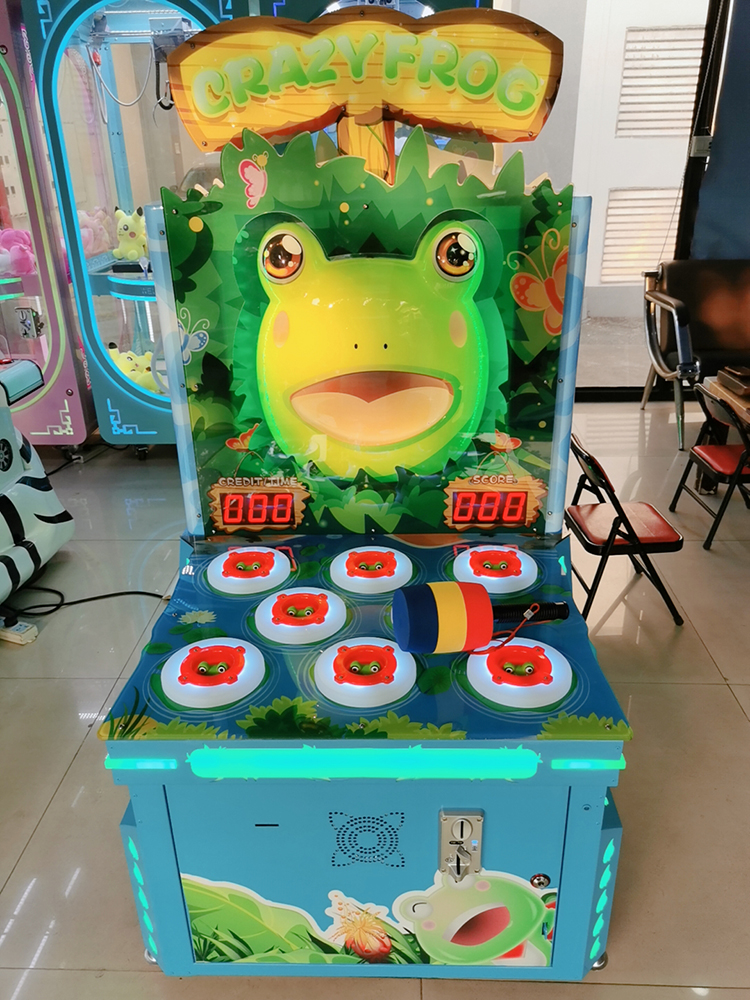 hit crazy frog hammer game machine
