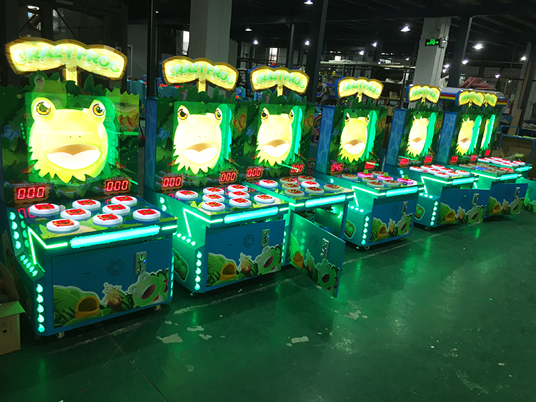 hit crazy frog hammer game machine