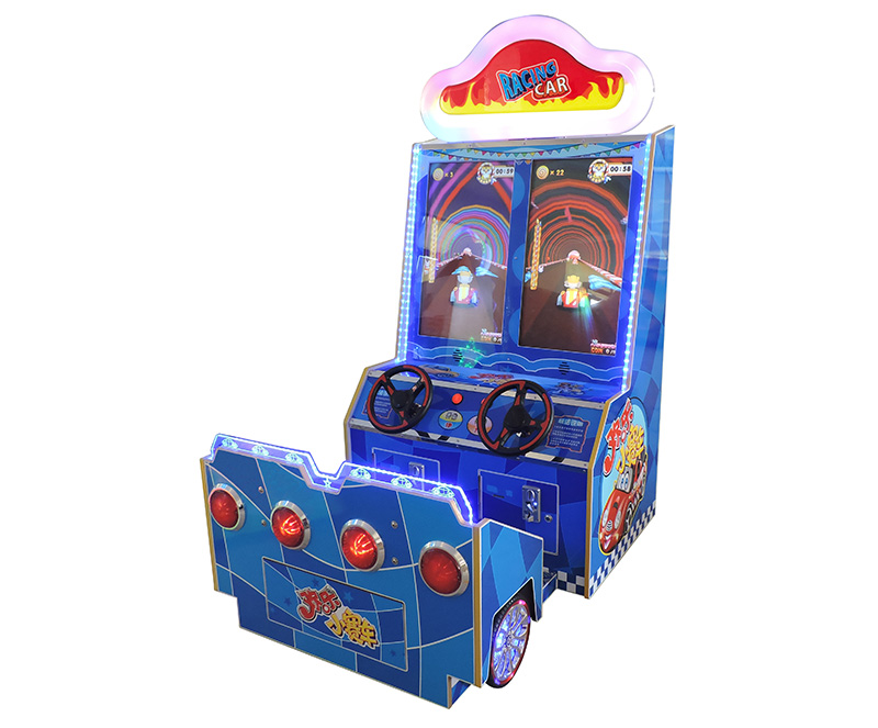 kids racing car arcade machine