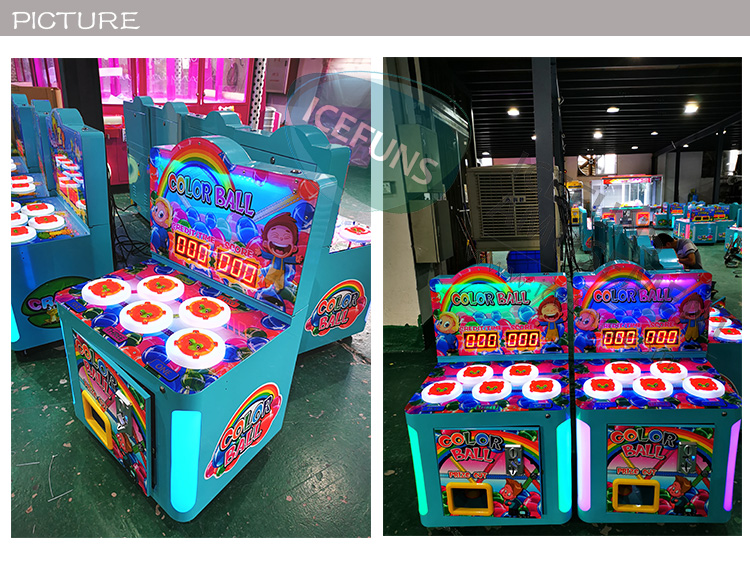 color ball arcade game