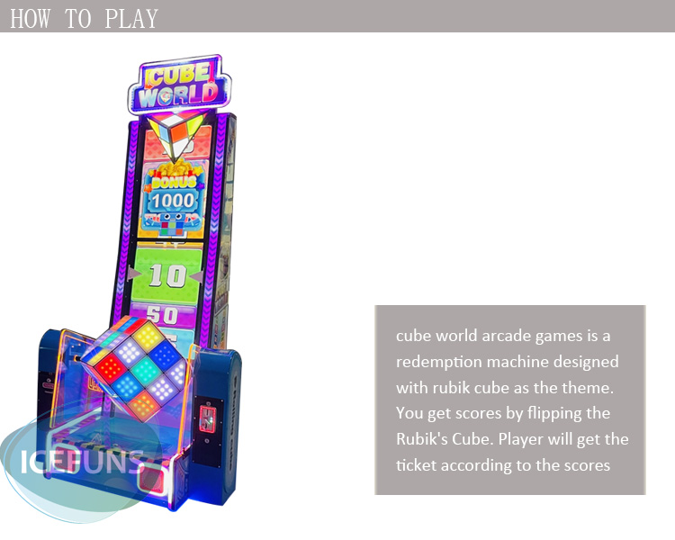 Cube World Arcade Games