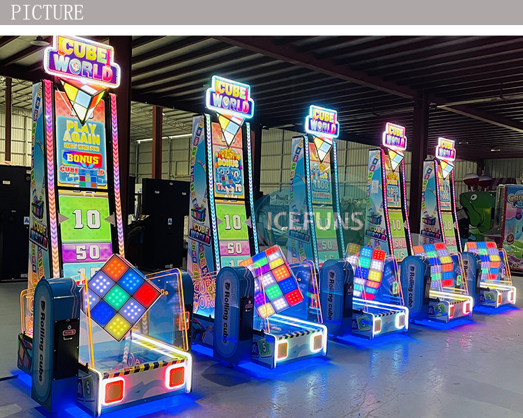 Cube World Arcade Games