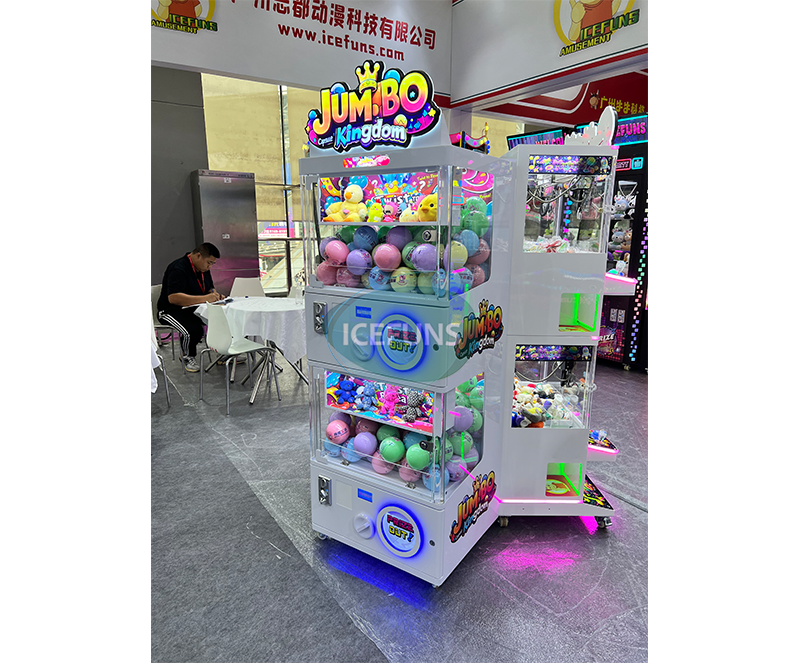 ICEFUNS Coin-operated Double-Layer Gashapon Machine / Capsule Toy Vending Machine – New Model Available