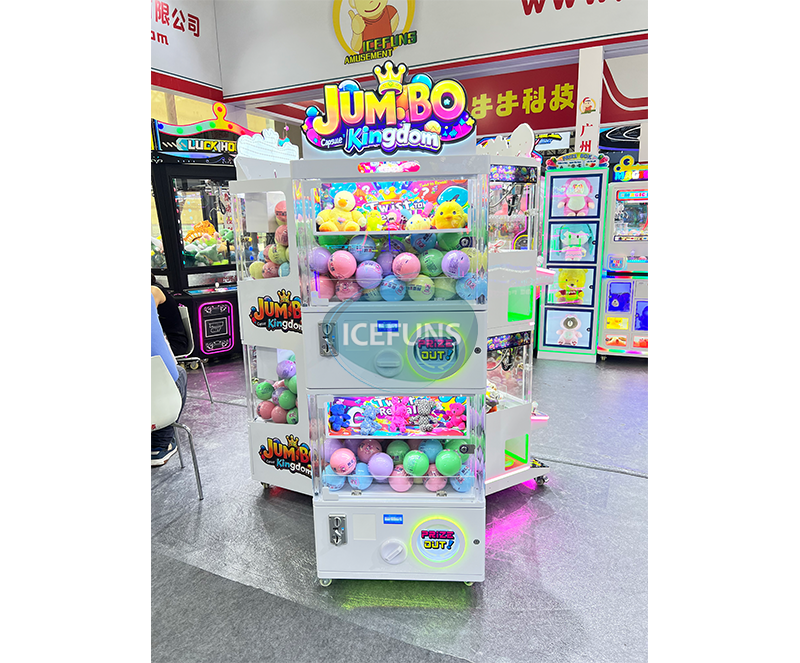 ICEFUNS Coin-operated Double-Layer Gashapon Machine / Capsule Toy Vending Machine – New Model Available