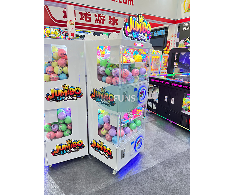 ICEFUNS Coin-operated Double-Layer Gashapon Machine / Capsule Toy Vending Machine – New Model Available