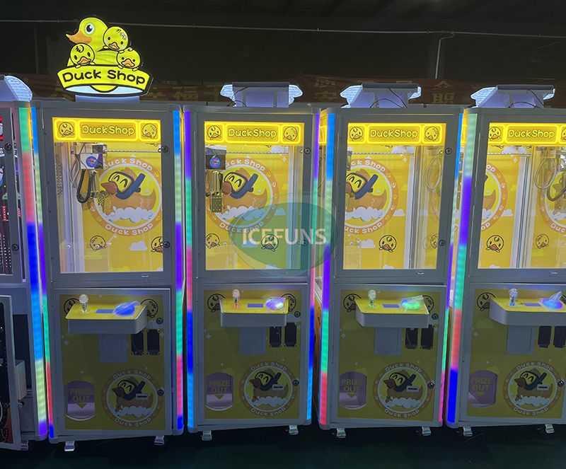 Duck Shop 24-Inch Claw Machine – Cute, Fun, and Profitable Arcade Attraction!