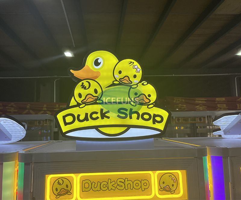 Duck Shop 24-Inch Claw Machine – Cute, Fun, and Profitable Arcade Attraction!