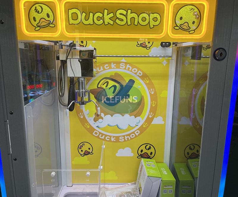 Duck Shop 24-Inch Claw Machine – Cute, Fun, and Profitable Arcade Attraction!