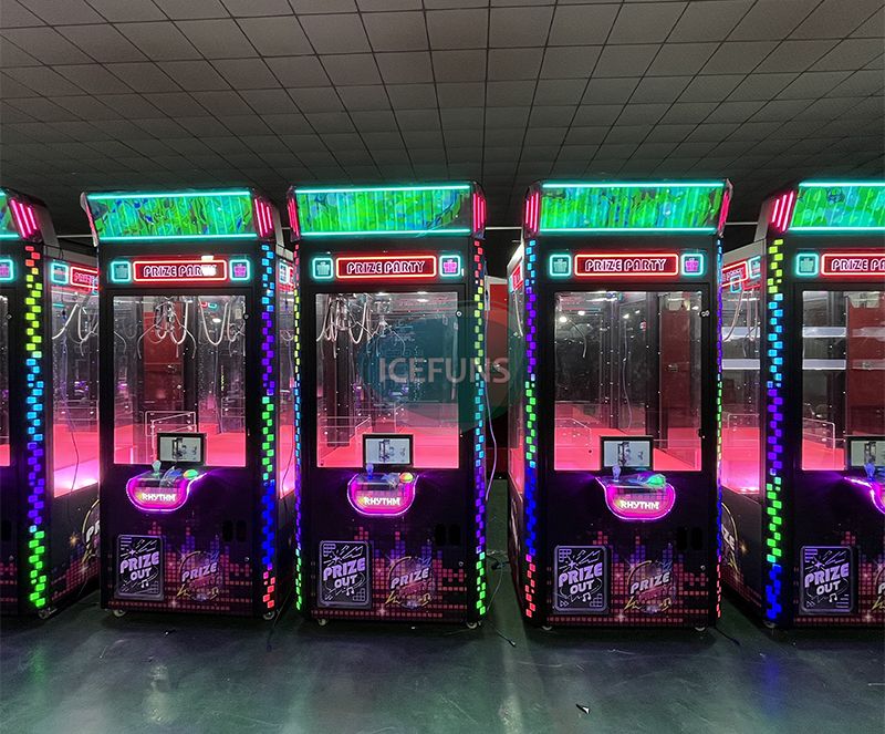 PRIZE PARTY 40-Inch Claw Machine with LCD Advertising Screens
